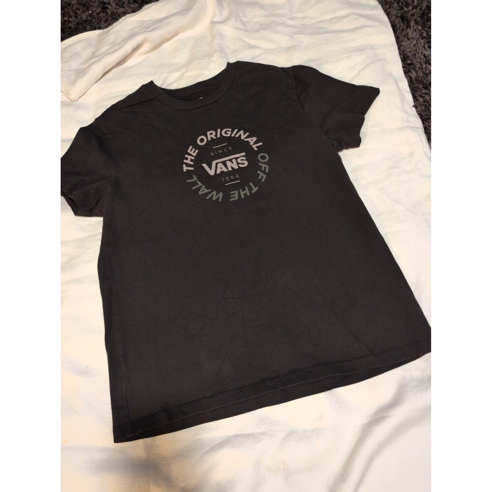 Vans black t shirt size medium